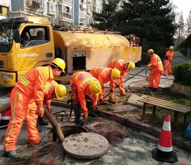 大路镇市政管道清淤