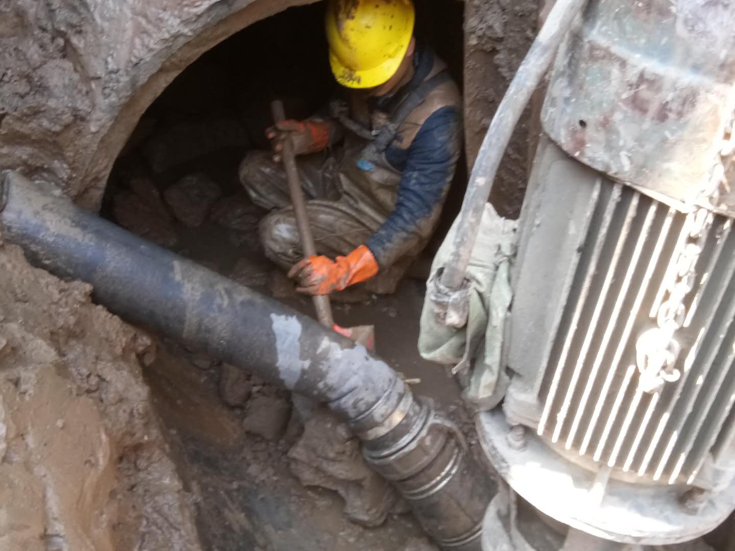 大路镇管道清淤